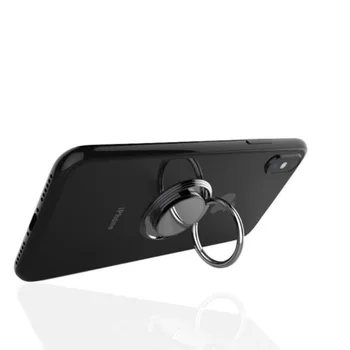 Už ASUS ZenFone 3 ZE552KL Atgal Žiedo Laikiklio Laikiklis Telefono Padengti Telefono TPU Minkšto Silikono Atvejais Z012DB Z012D Z012DA Z012DC