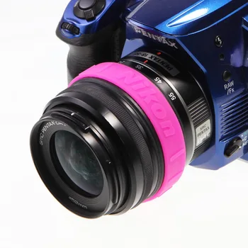 UŽ Nikon Fotografijos Objektyvas Apyrankės Rankogaliai Objektyvas Juosta Stop Zoom Slinkti Spalvinga silikono 49mm 52mm 58mm 62mm 67mm 72mm 77mm