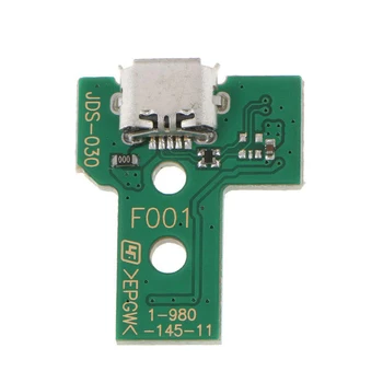 Už PS4 Valdytojo Pakeitimo USB Įkrovimo lizdas Valdybos Remontas, Dalys su 14 Pin Jungtis JDS001 011 055 030