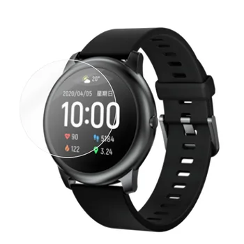 Už Xiaomi Haylou Saulės LS05 Apsauginės Plėvelės HD TPU Aišku Guard Apsaugos LS05 Smart Watch Ekranas Screen Protector Cover