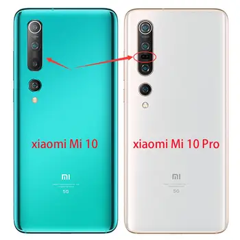 Už Xiaomi Mi 10 Atveju Minkštos TPU skaidrus Telefono Dangtelis Xiaomi Mi 10 Pro Mi10 Silicio Shell Bamperis Etui 6.67