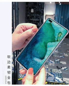 Už Xiaomi Mi 10T Pro Atveju Minkšto Silikono Blizgučiai Bling Skaidrus apsauginis dangtelis atveju xiaomi mi 10t mi10T 10Tpro shell
