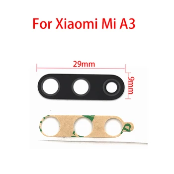 Už Xiaomi Mi A3 A1 A2 Lite Galiniai Atgal Kameros Stiklo Objektyvo Dangtelis atsargines Dalis Mi 10 Redmi Pastaba 9S 9 Pro Max 10 9A