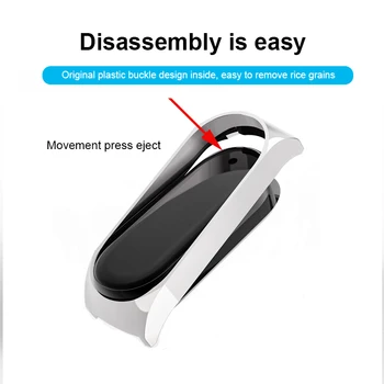 Už Xiaomi Mi Juosta 5 Dirželis Metalo Rankogaliai Nerūdijančio Plieno Apyrankė Mi juosta 5 Dirželis Smart Accessories MI juosta 5 TXTB1