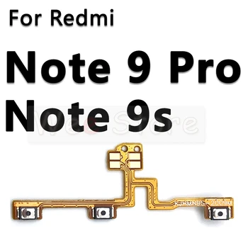 Už Xiaomi Redmi Pastaba 7 8 9 7A 8A 9A 8T 9T K20 Pro Plus Lite Mygtukus Volume & Power Flex Kabelis