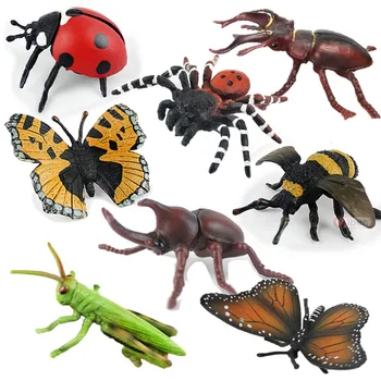 Vabzdžių Modeliu, Žaislai Klaidą Vaikų Švietimo Išteklių Aukštos Reallistic Vabzdžių vaikas Minkštas žaislas Duomenys insetos de brinquedo