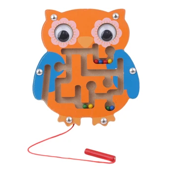 Vaikai Magnetinio Labirintas Žaislas Vaikams Medinė Dėlionė Žaislas Vaikams Anksti Švietimo Smegenų Kibinimas Medinis Žaislas Intelektinės Dėlionės Valdyba