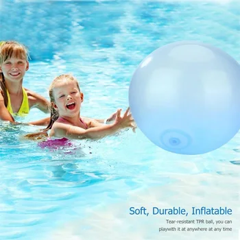 Vaikų Lauko Minkštas Oro, Vandens Pripildytas Bubble Ball Susprogdinti Balioną Žaislas Įdomus šalis žaidimas dovanų vaikams pripučiami dovana, juokinga kamuolys