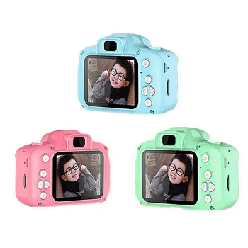 Vaikų Mini Kamera Full HD 1080P Nešiojamas Skaitmeninis Video Foto Kamera, 2 Colių Ekranas, Vaikų Žaislai, Vaizdo įrašymas