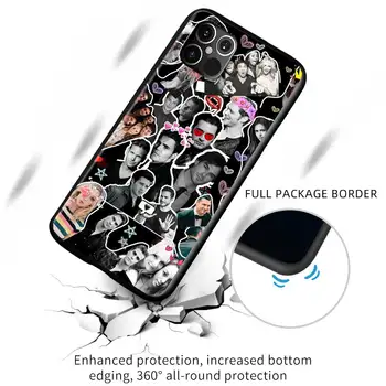 Vampyro Dienoraščiai Minkštos TPU Telefono dėklas Skirtas iPhone 12 Mini Pro 11 X XS Max XR SE 2020 7 8 6 6S Plius Atgal Korpuso Dangtelį Coque Funda