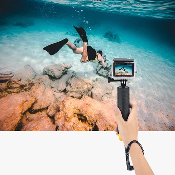 Vamson už Gopro Priedai Floaty Bobber Nešiojamą Monopodzie Rankena selfie stick Go Pro Hero 8 7 6 5 Dji Veiksmų 4K VP418