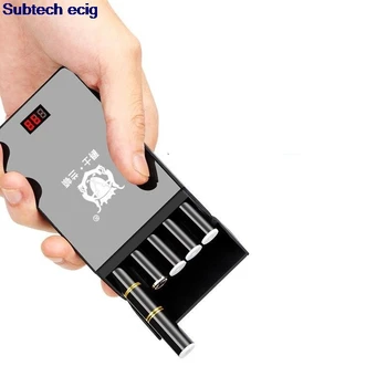 Vape Pod Starter Kit LED maitinimo nurodant Sistemos 280mAh baterija Vape shisha kaljanas pen Elektroninių Cigarečių Komplektas VS w01 rinkinys