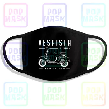 Vespista - Für Vespa Lambretta Roller Motoroleris Piaggio Geschenk Spausdinimo Skalbti Orui Daugkartinio Naudojimo Medvilnės Nagų Kaukė