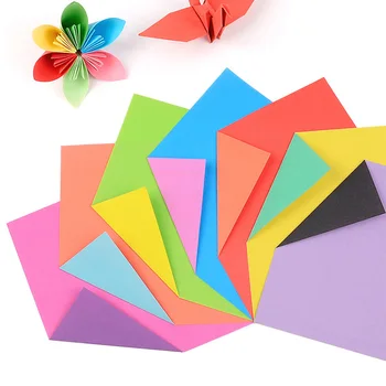 Vestuves Prekių Popieriaus iškirpti Medžiagos 15*15cm Kids Rankų darbo Lankstymo Origami Popieriaus 