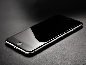 Visiškai Padengti Grūdinto Stiklo Apple iPhone 7 / 7 Plius 4.7 5.5 colių iPhone7 7Plus Screen Protector Apsauginės Plėvelės Minkštas Apsaugas