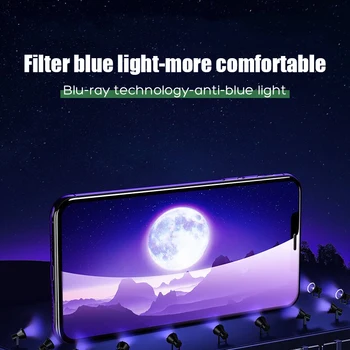 Visiškai Padengti Grūdinto Stiklo iPhone 11 Pro XS Max SE 2020 Screen Protector, Grūdintas Stiklas, 