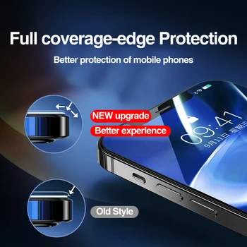 Visiškai Padengti Grūdinto Stiklo iPhone 12 mini Screen Protector, iPhone 12 Pro Max Screen Protector, iPhone 11 12 Stiklo plėvelės