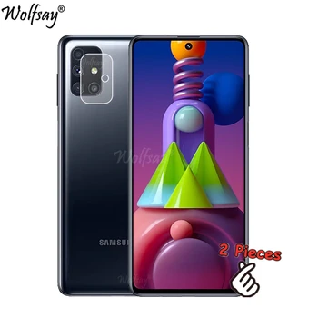 Visą Klijai Grūdintas Stiklas Samsung Galaxy M51 Screen Protector For Samsung M51 M31S M21 M11 Kameros Stiklo Samsung M51 Stiklo