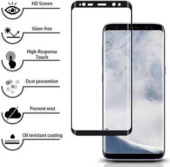 Visą Klijai Grūdintas Stiklas Samsung Galaxy S8 S9 S10 S20 Plius S6 S7 S10E Screen Protector for Samsung Note 20 10 9 8 S10 Stiklo