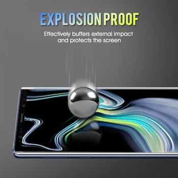 Visą Lenktas Padengti Grūdinto Stiklo Samsung Galaxy Note 8 9 10 Pro S10 S11 Plius S10e S11e Ekrano Apsauginės Stiklo Plėvelės