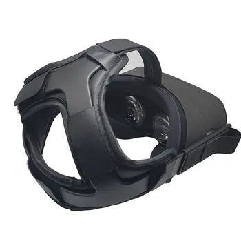 VR Galvos Dirželis Padas Oculus Quest/ Rifts VR Ausines Patogus Lankelis Tvirtinimo Pagalvėlės, Oda Putos Padas neslidus Galvos Dirželis