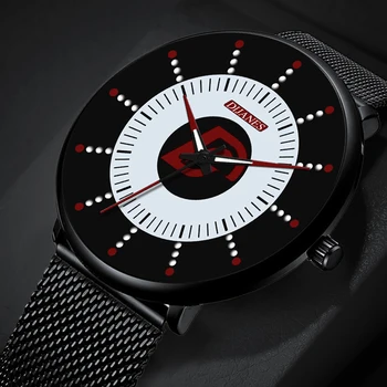 Vyrų Laikrodžiai 2020 Prabanga Minimalistinio Nerūdijančio Plieno Tinklelio Diržo Kvarco Žiūrėti Paprastų Vyrų, Verslo Šviesos Laikrodis relogio masculino