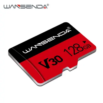 WANSENDA V30 Atminties Kortele 128 GB 64GB 32GB 16GB 8GB Micro sd kortelė Class10 V10 flash Atminties kortelės: Microsd TF Kortelė Išmanųjį telefoną