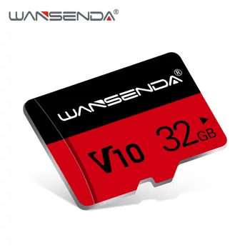 WANSENDA V30 Atminties Kortele 128 GB 64GB 32GB 16GB 8GB Micro sd kortelė Class10 V10 flash Atminties kortelės: Microsd TF Kortelė Išmanųjį telefoną
