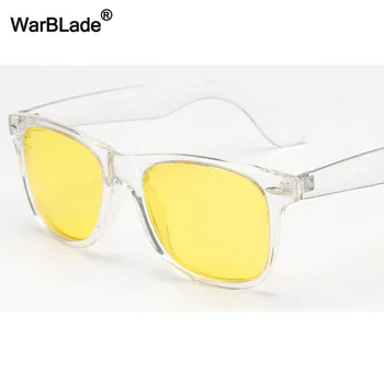 WarBLade Retro Poliarizuoti Akiniai nuo saulės Aišku, Naktinio Matymo Akiniai nuo saulės Šviesą Vyrai Moterys Prekės Dizaineris Saulės akiniai UV400 Gafas De Sol
