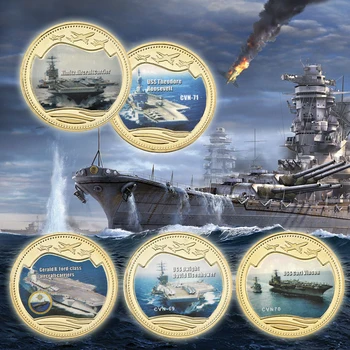 WR Auksą, Sidabrą, Monetas, Jungtinės amerikos valstijos karinio jūrų Laivyno Departamento Karo Monetų Kolekcionieriams ii Pasaulinio Karo Iššūkis Monetos Dropshipping