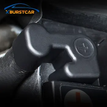 Xburstcar ABS Automobilių Variklių Baterija Dulkėms atsparus Vandeniui apsauginis Dangtis Volkswagen Vw Golf 5 6 7 MK5 MK6 MK7 Priedai