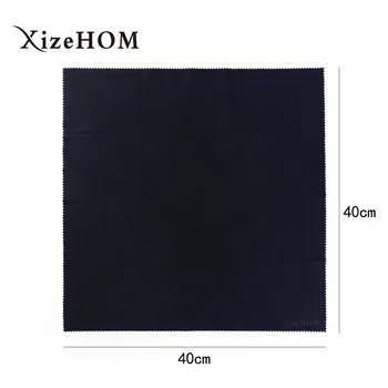 XizeHOM (40*40cm/1pcs) Didelis Mikropluošto Valymo šluostės Visiems Akiniai, Akiniai, Fotoaparatas, Objektyvai(6 spalvos)