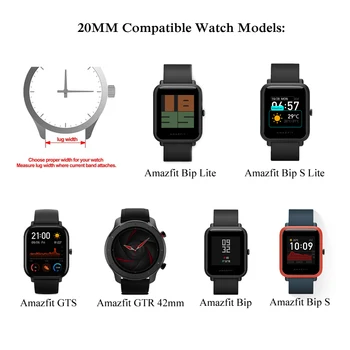 YAYUU Žiūrėti Juostos Xiaomi Huami Amazfit GTS/VTR 42mm/Pvp Lite Smart Watch Band Apyrankę Sporto Pakeitimo Silikono Riešo Dirželis