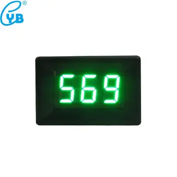 YB21 DC Voltmeter DC 0-10V 0-30 V 0-100V 0-300V 0-600V Mini voltmetras 3-Wire 0.36