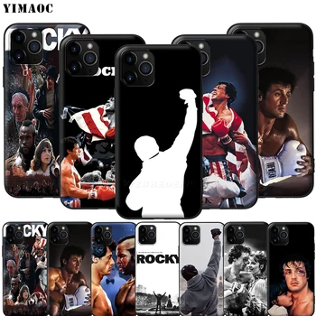 YIMAOC Rocky Balboa Silikono Soft Case for iPhone 12 Mini Pro 11 XS Max XR X 8 7 6 6S Plius 5 5S SE