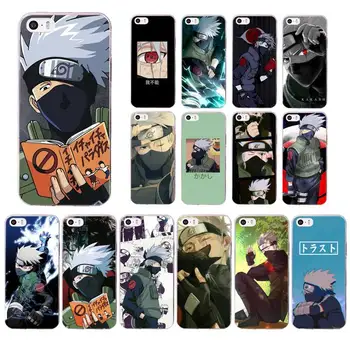 Yinuoda anime Naruto Kakashi Telefono dėklas skirtas iPhone 11 12 pro XS MAX 8 7 6 6S Plus X 5S SE 2020 XR atveju