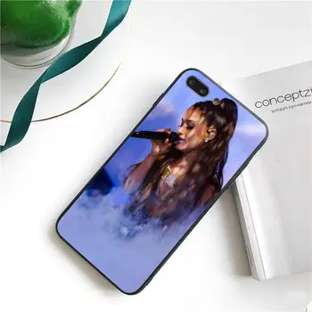 YNDFCNB Ariana Grande POP Dainininkė Telefono dėklas Skirtas iPhone 8 7 6 6S Plius 5 5S SE 2020 m. 11 11pro max XR X XS MAX