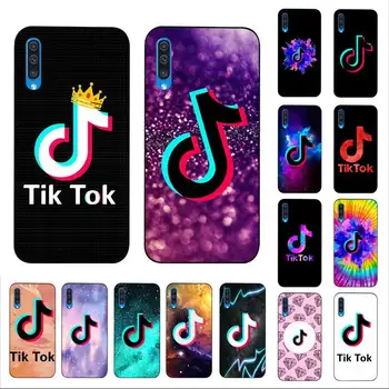 YNDFCNB TikTok muzikos logotipą, Telefono dėklas, skirtas Samsung A30s 51 5 71 70 40 10 20 s 31 A7 A8 2018