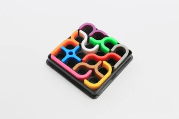 ZCUBE Kūrybos 3D Žvalgybos 3x3x3 Mini Snake Įspūdį Crazy Kreivė Žaidimai Geometrinės Linijos Matricos Įspūdį Žaislai Vaikams Gyvenimą