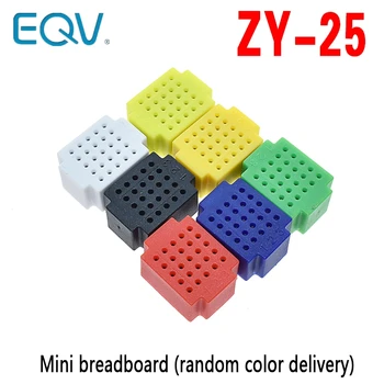 ZZZH-25 Taškai Solderless Breadboard PCB Mini Universali Bandymo Protoboard 