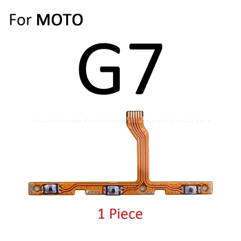 Įjungimo Išjungimo Mygtukas Garsumo Klavišas Perjungti Kontrolės Flex Kabelis Juostelę Motorola Moto 30 Žaisti Vienas G6 G7 G5S G5 E5 Plius Remontas Dalis