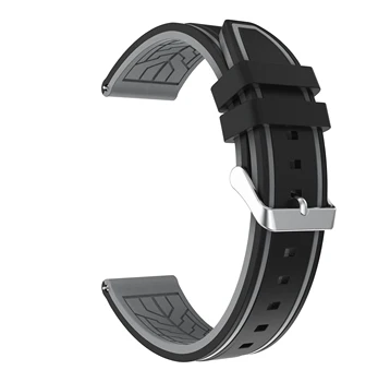 Įrankių S3 Sporto Juostos 22mm Silikono Dirželis Klasikinis Watchband Samsung Galaxy Žiūrėti 46mm/Įrankių S3 Pasienio Apyrankės Apyrankės
