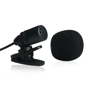 Įvairiakryptė Metalo Mikrofonas (3,5 mm Jack Lavalier prisegamas Mikrofonas Mini Garso Mikrofonas, Skirtas Kompiuteris, Nešiojamas Mobilusis Telefonas