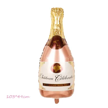 Šampanas Stiklo Viskio Aliuminio Folija Balionas Cheers Vestuvės Bachelorette Šalis Gimtadienio Helio Oro Kamuolys Apdaila