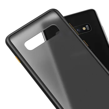 Šarvai Telefoną Atveju Huawei Mate 20 30 40 P20 30 P40 Pro Lite E 4G 5G 2019 Mygtuką Silikonas atsparus smūgiams Skaidrus, Matinis