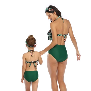 Šeimos Motina Mergaitė, Seksuali Bikini 2020 M. maudymosi kostiumėlį, maudymosi Kostiumėliai Moterims, maudymosi kostiumėlį, Vaikai, Kūdikis, Vaikas, Paplūdimio Rankšluosčiai biquini kūno kostiumas