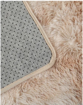Šiuolaikinės kilimų gyvenimo kambario, miegamasis pliušinis grindų kilimėlis neslidus minkštus absorbentas kilimų namų puošybai pėdos padas pritaikytas