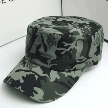 Šokių Skrybėlę Bžūp karinės skrybėlę Vyrai Moterys Kamufliažas Lauko Laipiojimo Beisbolo kepuraitę Hip-Hop czapka