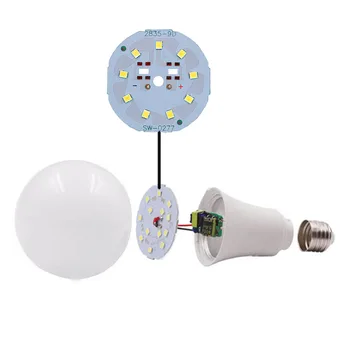 Šviesos diodu (LED) Lemputė Lemputė 3W 5W 9W 7W 12W 15W 18W SMD2835 Karoliukų Rinkinys LED diodų Turas Šviesos Šaltinis laive Lampada LED Prožektoriai, 