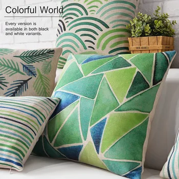 Šviežių Sielovados žalia pagalvė ,geometrinis Pagalvė pagalvės ,Patalynė užvalkalas,sofos pagalvėlės namų dekoratyvinės Pagalvės